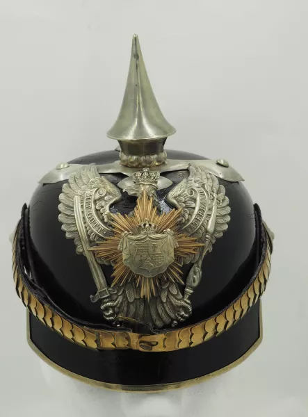 Oldenburg 19th Dragoon NCO Pickelhaube Visuel 1 principal